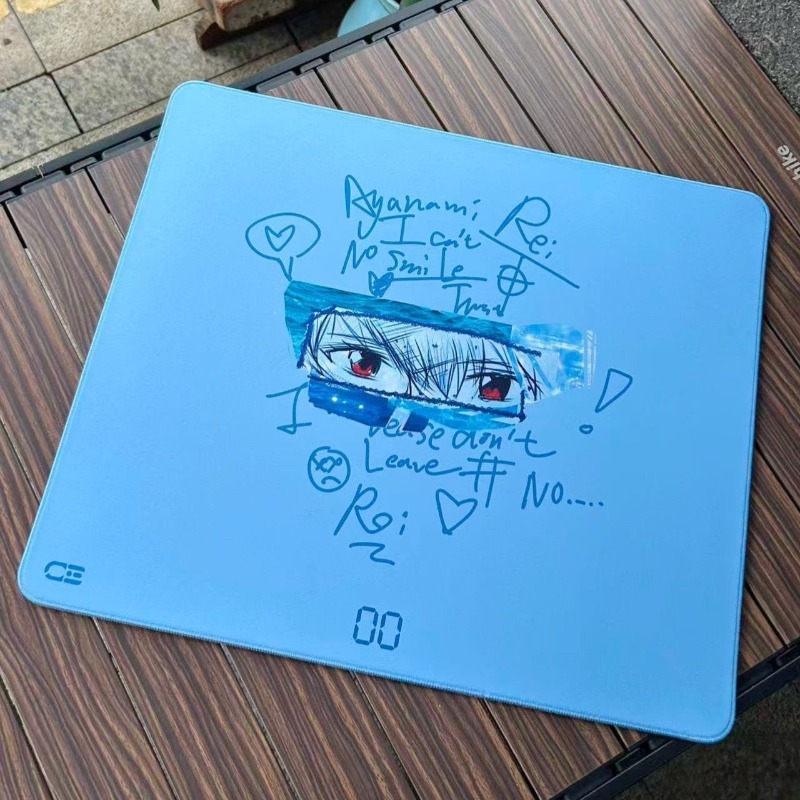 Gaming Accessories In Japan - Evangelion Rei Ayanami Mousepad Anime Printing