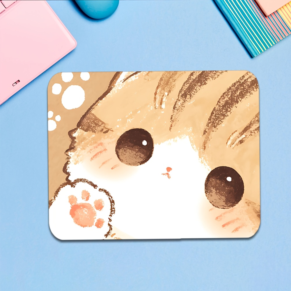Gaming Accessories Aliexpress - AliExpress Cartoon Cat Mouse Pad Rubber