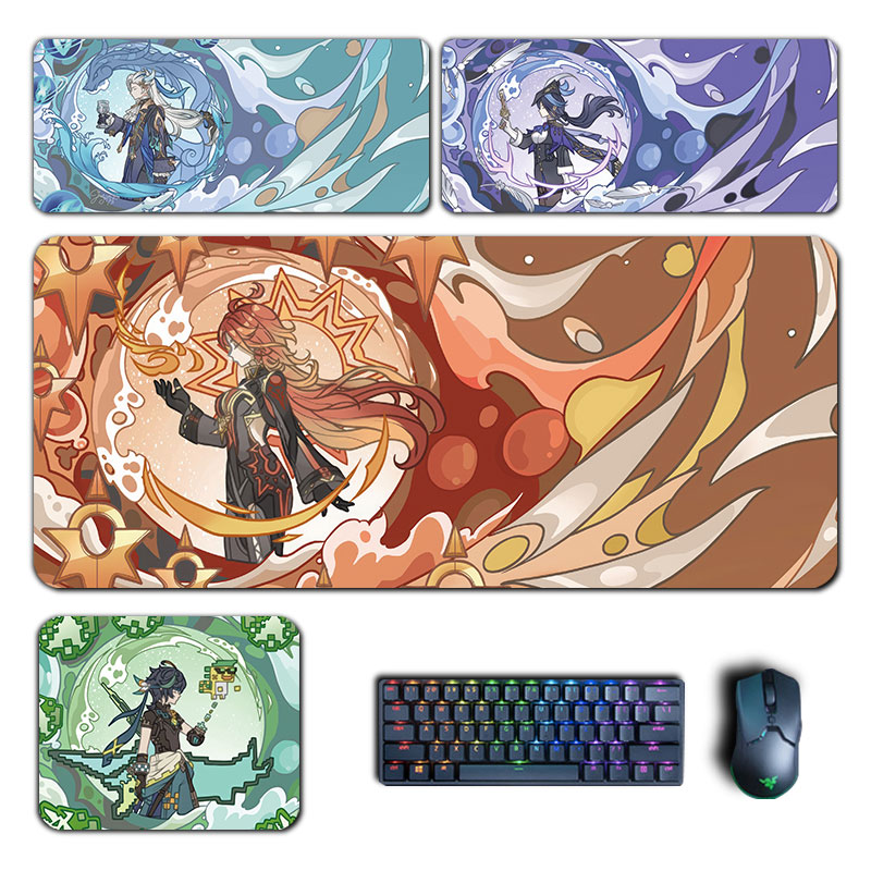 Gaming Accessories In Japan - Anime Genshin Impact Mouse Pad Hu