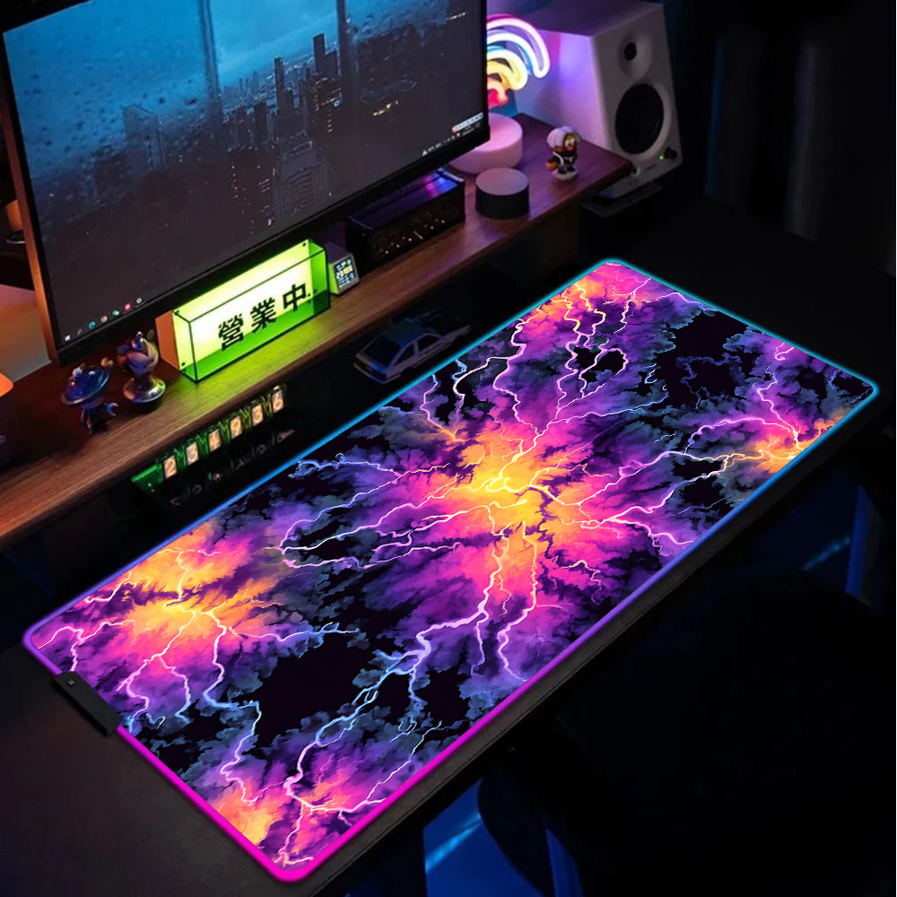 Rgb Xxl Mouse Pad Gaming Desk  - Gaming Accessories Images 评论和价格