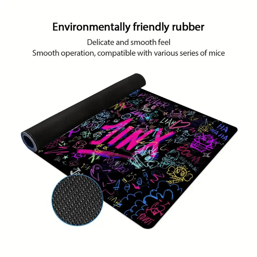Graffiti style Jinx Mouse Pad  - Jinx Gaming Accessories 评论和价格