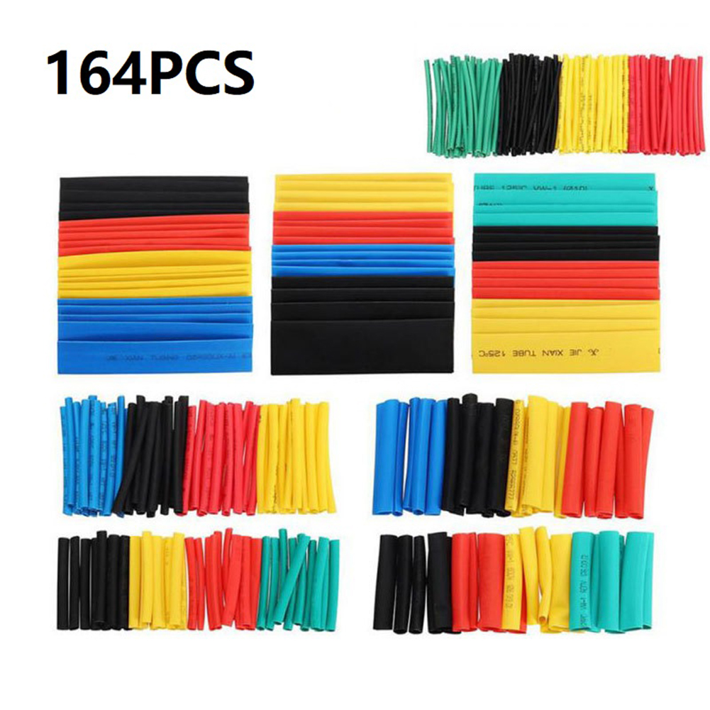 164pcs Heat Shrink Tube Kit Th - Sleeved Cable Kit 评论和价格