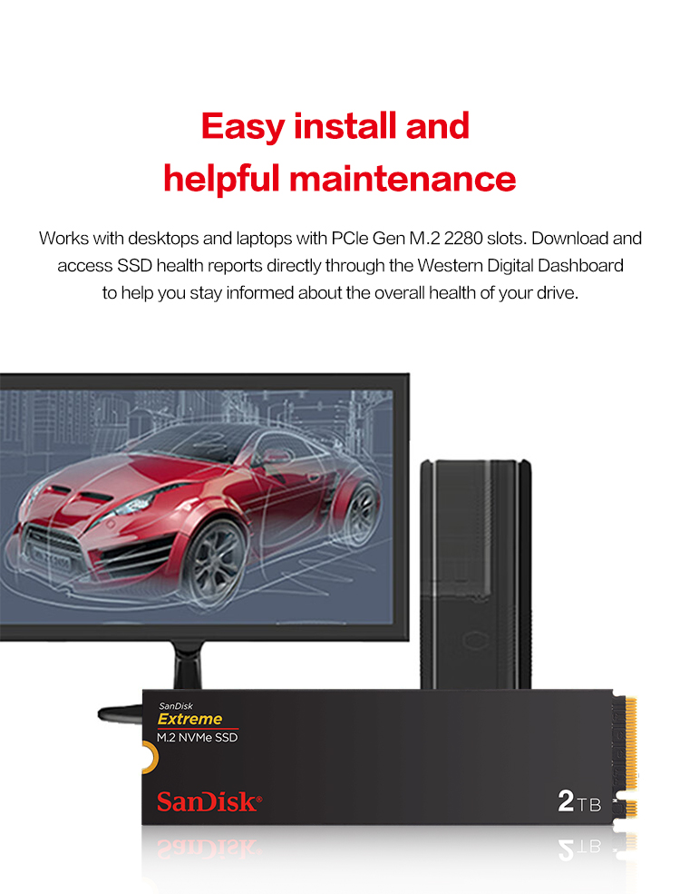 SanDisk Extreme M.2 2280 NVMe  - Samsung Ssd 980 Pro 评论和价格