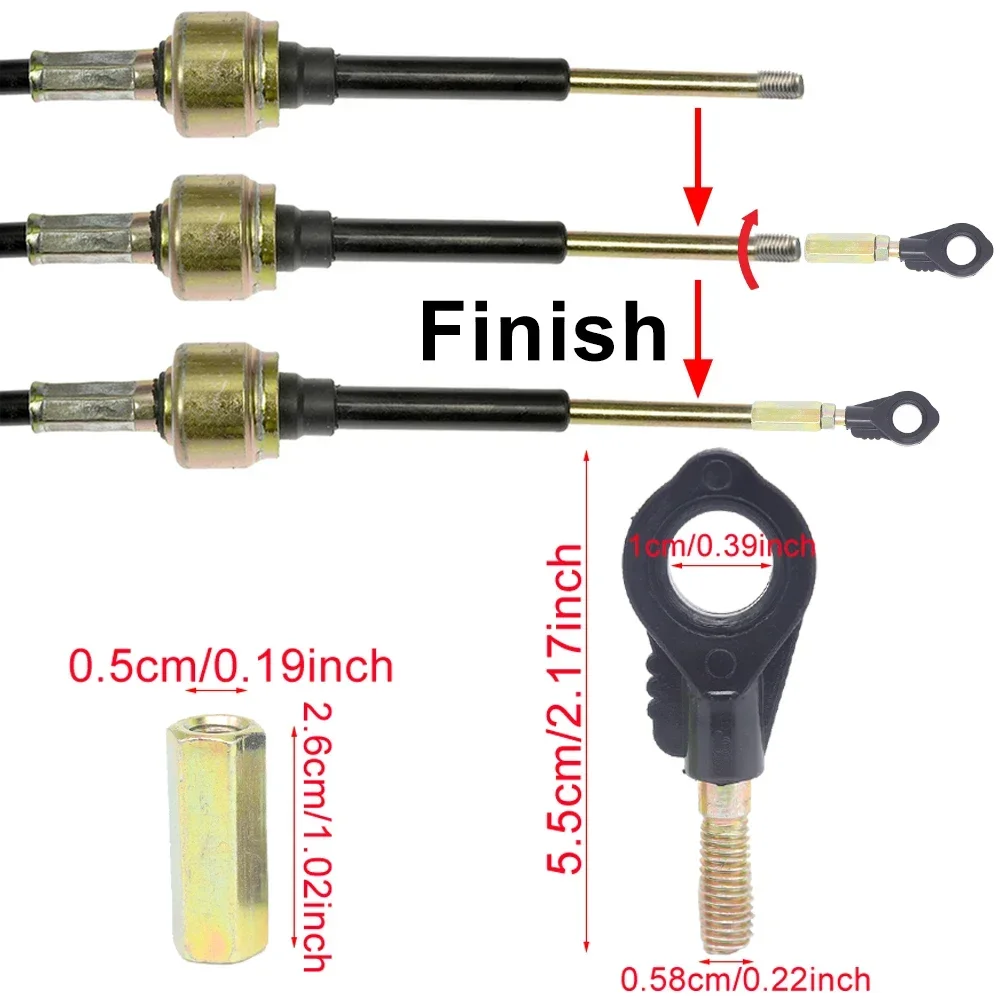 Gear Shifter Cable Linkage Bus - Sleeved Cable Kit 评论和价格