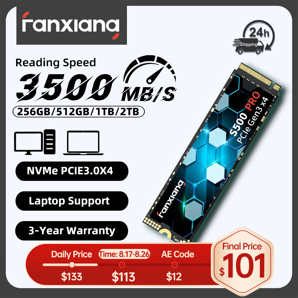 Fanxiang S500 Pro M.2 SSD NVMe - Samsung Ssd 980 Pro 评论和价格