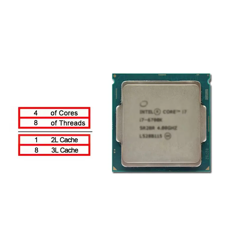 For Intel Core i7-6700K 4.0 GH - Intel Cpu Core I7 评论和价格