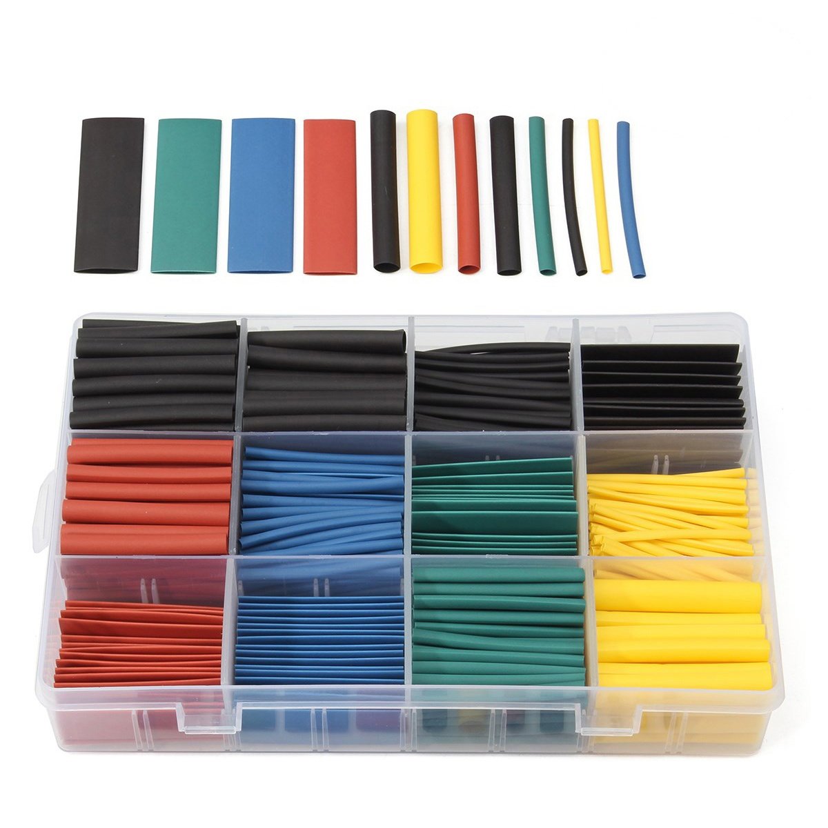 520Pcs Heat Shrink Tube Set Mu - Sleeved Cable Kit 评论和价格