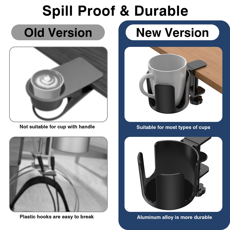 Coffee Cup Holder Adjustable A - Gaming Accessories Rack 评论和价格