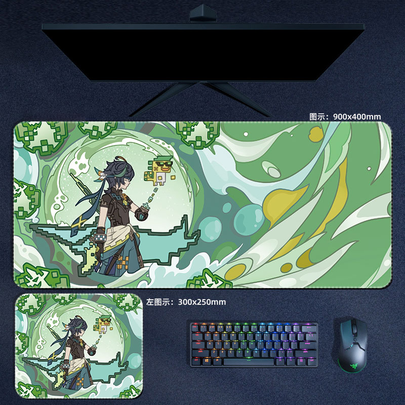Anime Genshin Impact Mouse Pad - Gaming Accessories In Japan 评论和价格
