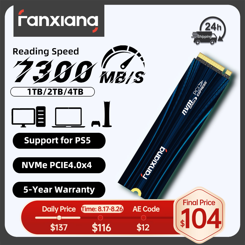 Fanxiang S880E/S880ER 7100MB/s - Samsung Ssd 980 Pro 评论和价格