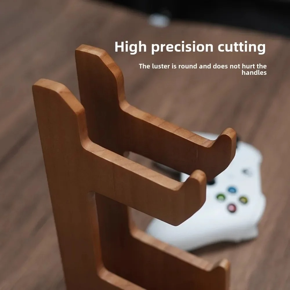 Bracket Walnut Solid Wood/Alum - Gaming Accessories Rack 评论和价格