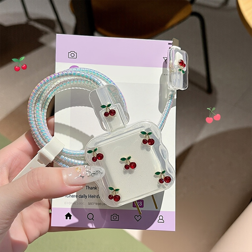 Cute 3D Pearl Charger Protecto - Sleeved Cable Kit 评论和价格